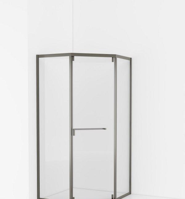 Душевой уголок - Cezares, Relax 304, 100x100x200 см, RELAX-304-P-1-100-C-GM