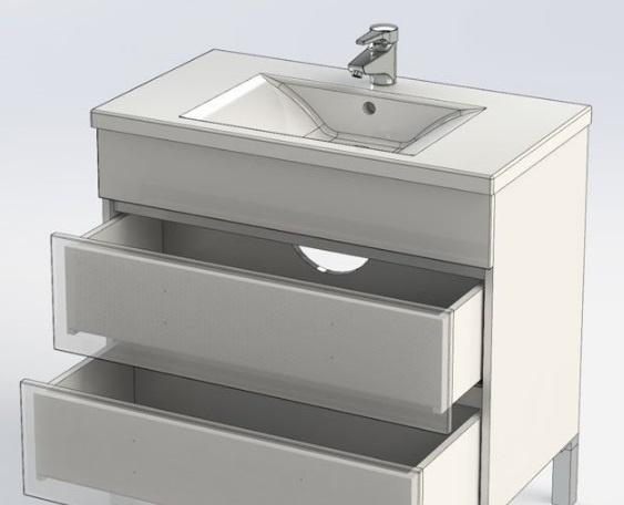 Roca Oleta, Тумба для раковины, 857639806