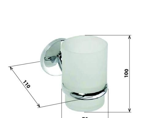 Bemeta Alfa, Держатель для стаканов, 102410012