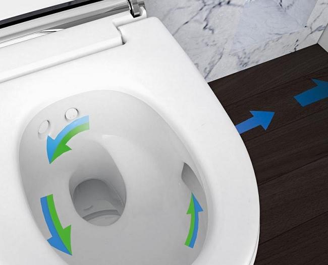 Geberit AquaClean Mera Comfort, Унитаз подвесной, 146.214.11.1