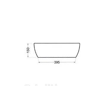 Jaquar Jaquar Designer, Раковина, JDS-WHT-25909