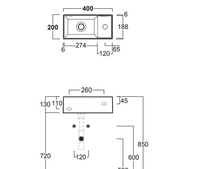 Simas Agile, Раковина, AG20 bi*1