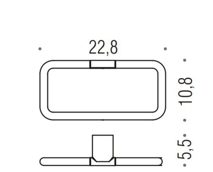 Colombo Mini, Полотенцедержатель, B4031.CR