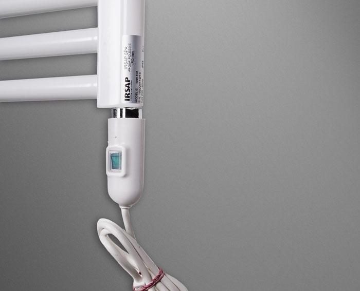 Полотенцесушитель электрический - Irsap, Ares, 3x58x111 см, EIM058I01IR01NNN03