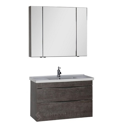 Aquanet Мадейра, Шкаф-зеркало, 00179947