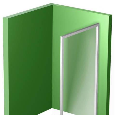 Боковая стенка - Ravak, Pivot, 90x190 см, 90G70100Z1