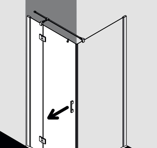 Душевая дверь - Kermi, Liga, 100x200 см, LI SNL 10020 3PK