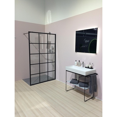 Боковая стенка - Kermi, Walk-In Dark Edition, 120x200 см, XD WW1 12020 3PK