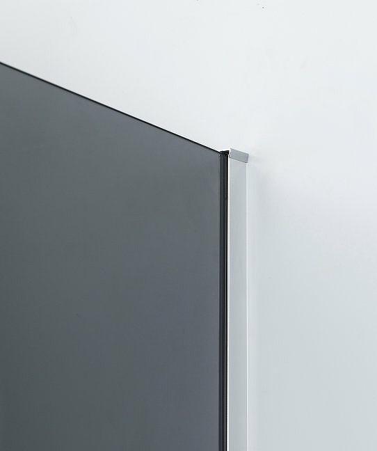 Душевая перегородка - Cezares, Liberta, 8x100x195 см, LIBERTA-L-1-100-120-GR-Cr