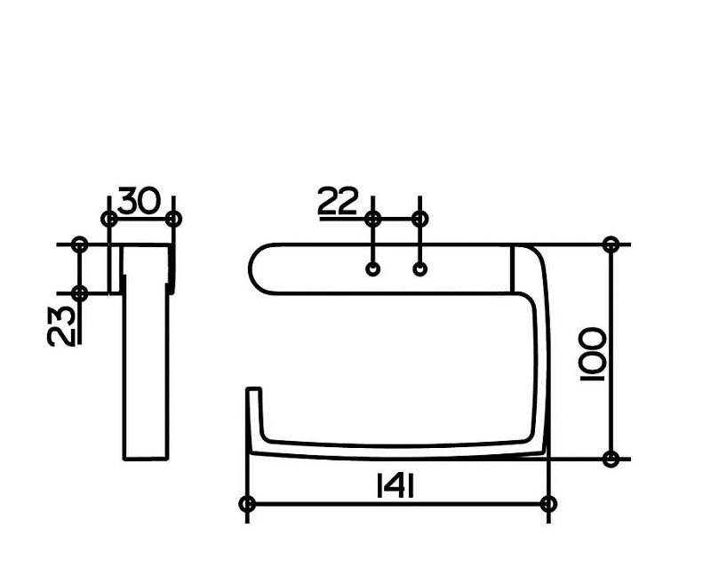 Keuco Elegance, Держатель туалетной бумаги, 11662010000 / 11662 010000