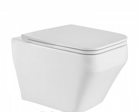 Point Элемент П, Унитаз подвесной с инсталляцией и кнопкой, PN48309WC