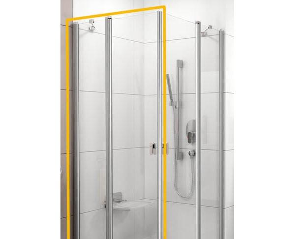 Душевая дверь - Ravak, Chrome, 100x100x195 см, 1QVA0C00Z1