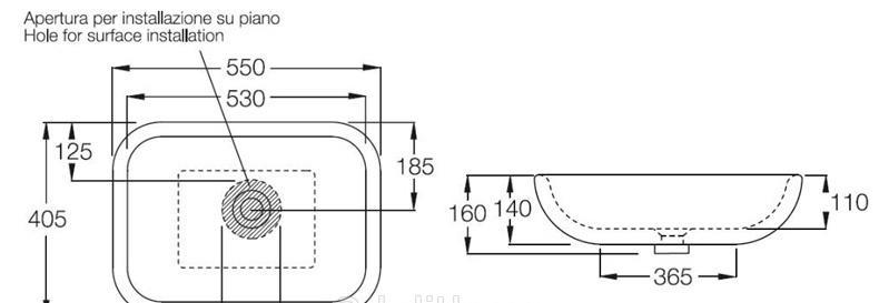 Hatria Happy hour, Раковина, Y0QQ01