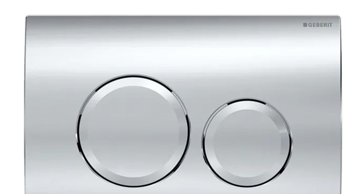 Кнопка смыва - Geberit, Delta 20, 2.3x24.6x16.4 см, 115.127.21.1