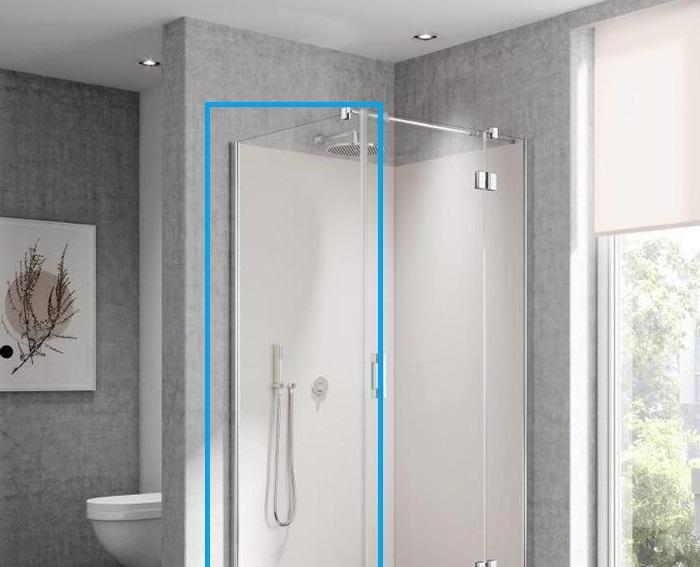 Боковая стенка - Kermi, Liga, 90x200 см, LI TWP 09020 VPK