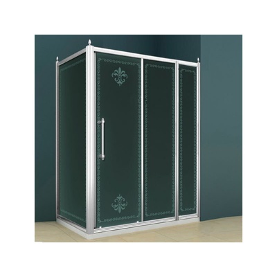 Душевой уголок - Cezares, Retro, 150x90x195 см, RETRO-AH-11-30+120/90-SCORREVOLE-CP-Cr / RETRO-A-AH-11-30+120/90-SCORREVOLE-CP-Cr