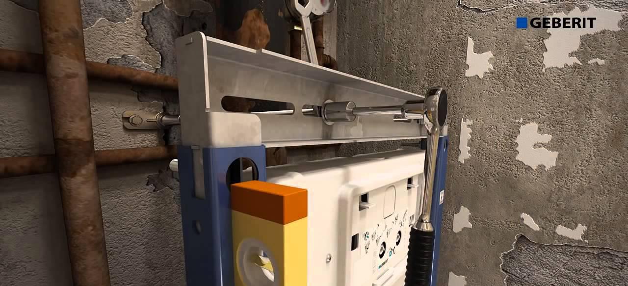 Инсталляция для унитаза - Geberit, Duofix UP 100, 12x50x112 см, 111.153.00.1