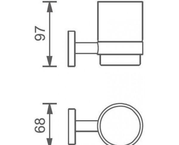 Aquanet без коллекции, Стакан, 00241912 / 4584MB