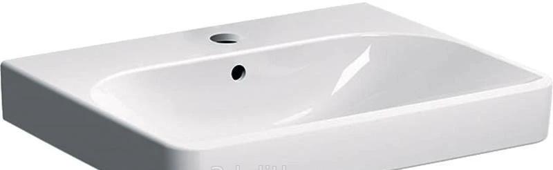Geberit Smyle Square, Раковина, 500.292.01.1