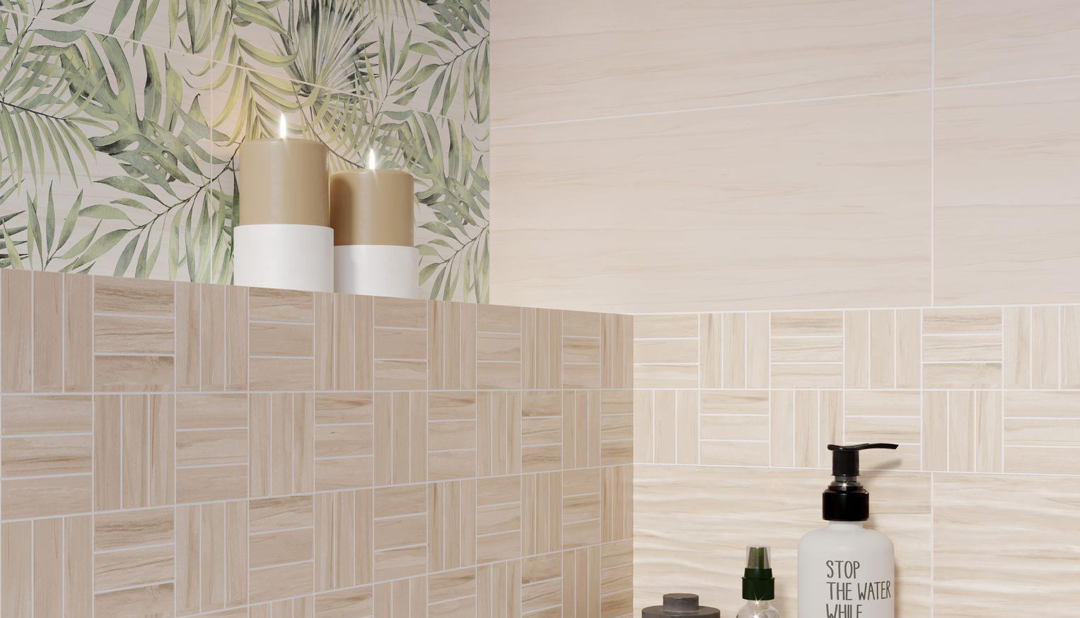 Картинка Cersanit Botanica, Настенная плитка, 20x44 см