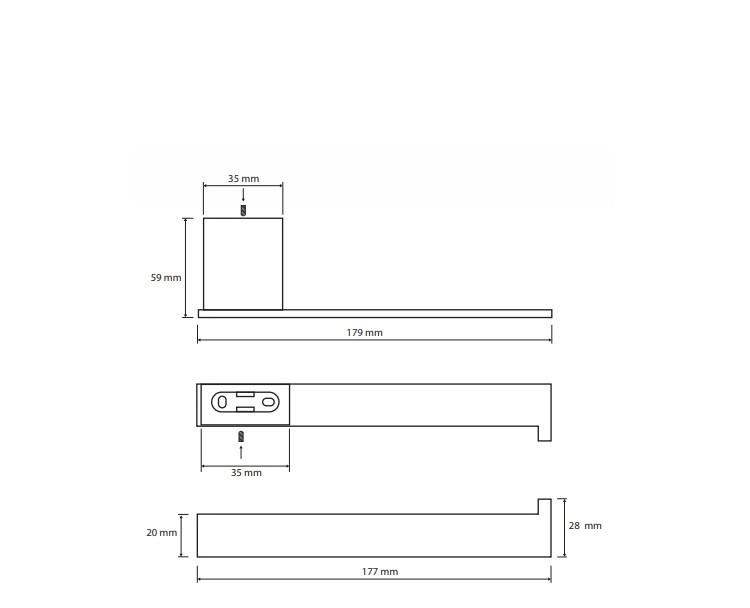 Bemeta Via, Держатель туалетной бумаги, 135012022L