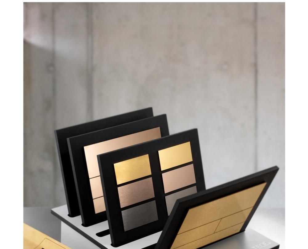 Кнопка смыва - Tece, Square II, 3x22x15 см, 9240838