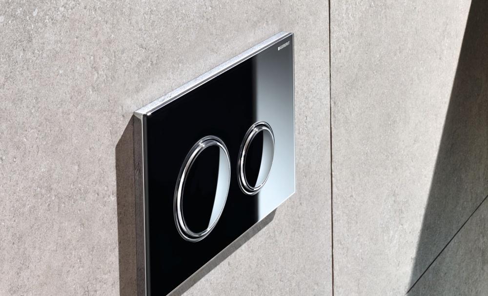 Кнопка смыва - Geberit, Sigma 21, 1.4x24.6x16.4 см, 115.884.SJ.1