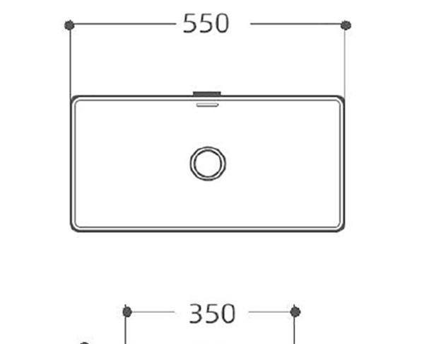 Aquanet Perfect, Раковина, 180D MB
