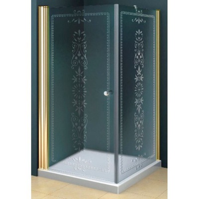 Душевой уголок - Cezares, Royal Palace, 80x100x195 см, ROYAL PALACE-A-AH-1-80/100-C-G / ROYAL PALACE-AH-1-80/100-C-G