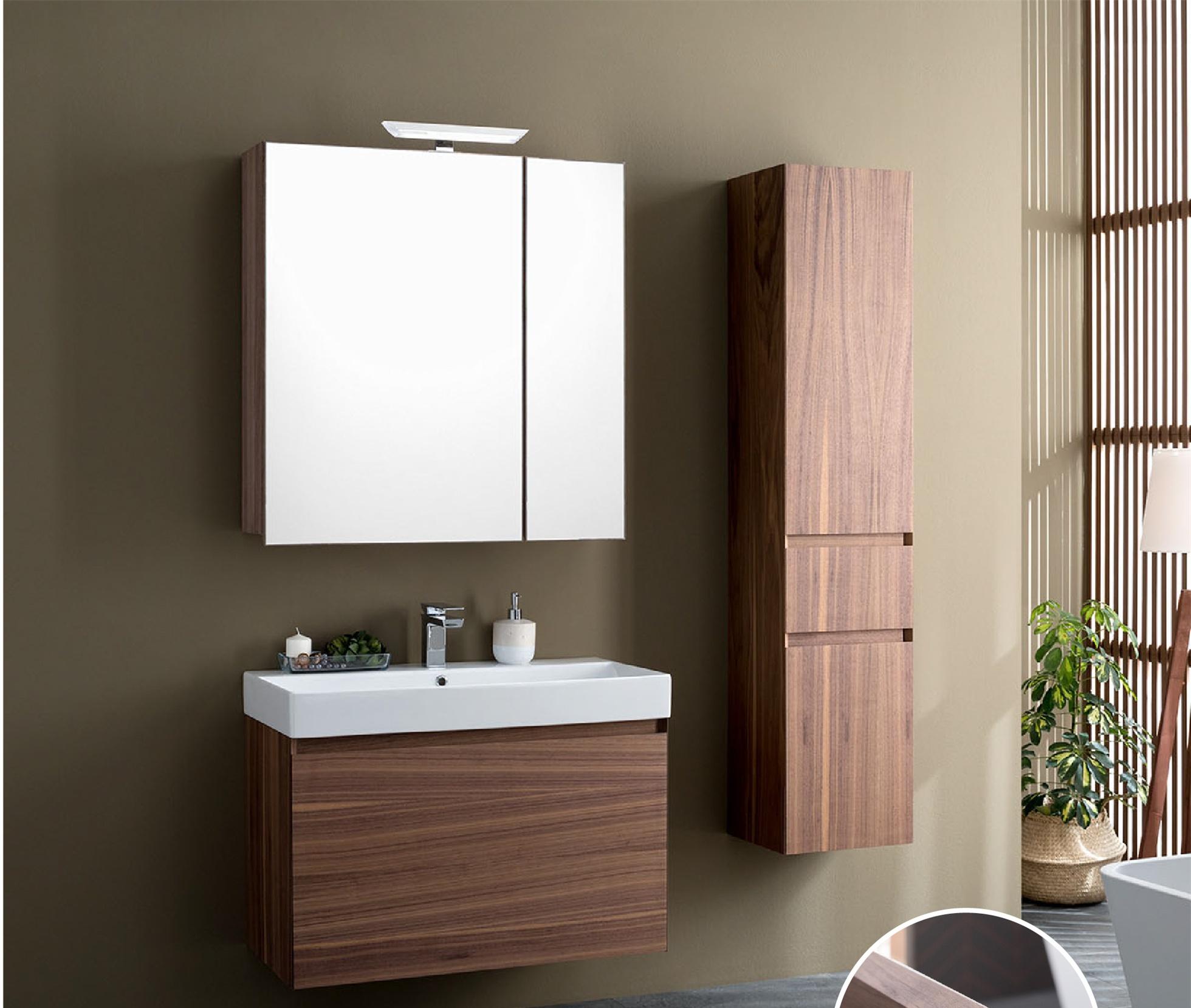 Aquanet Нью Йорк, Шкаф-зеркало, 00203955