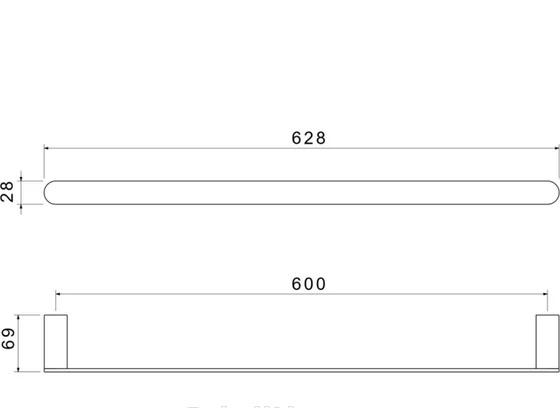 Aquatek Лира, Полотенцедержатель, AQ4414MB