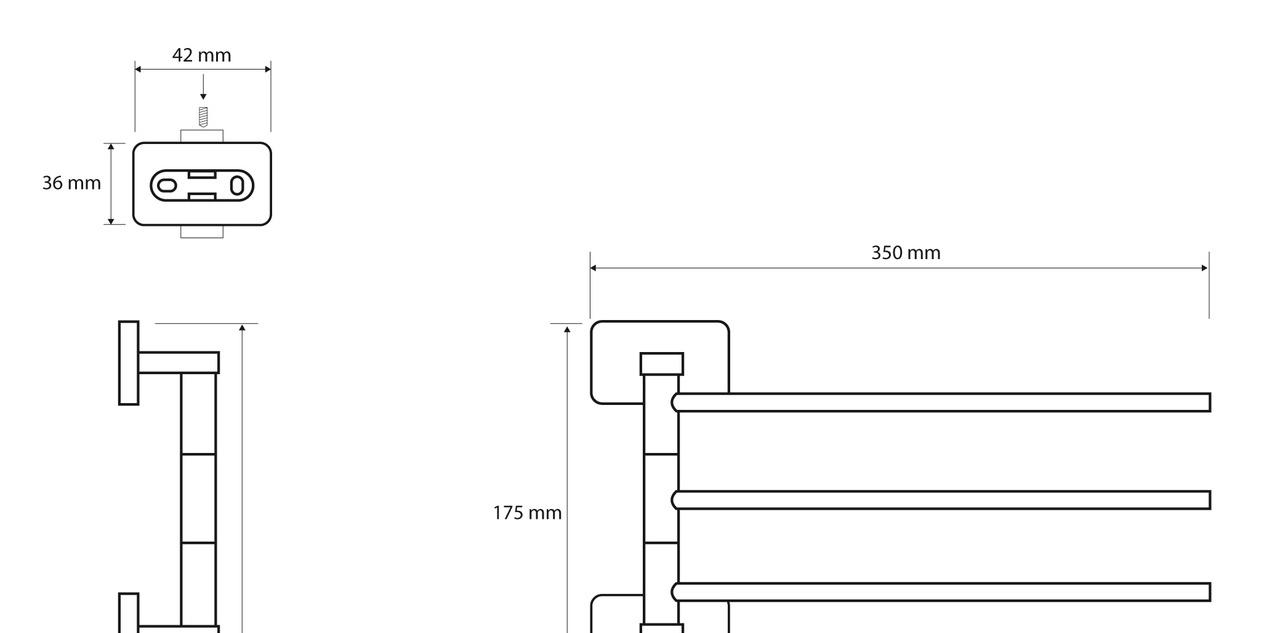 Bemeta NIKI, Полотенцедержатель, 153104112