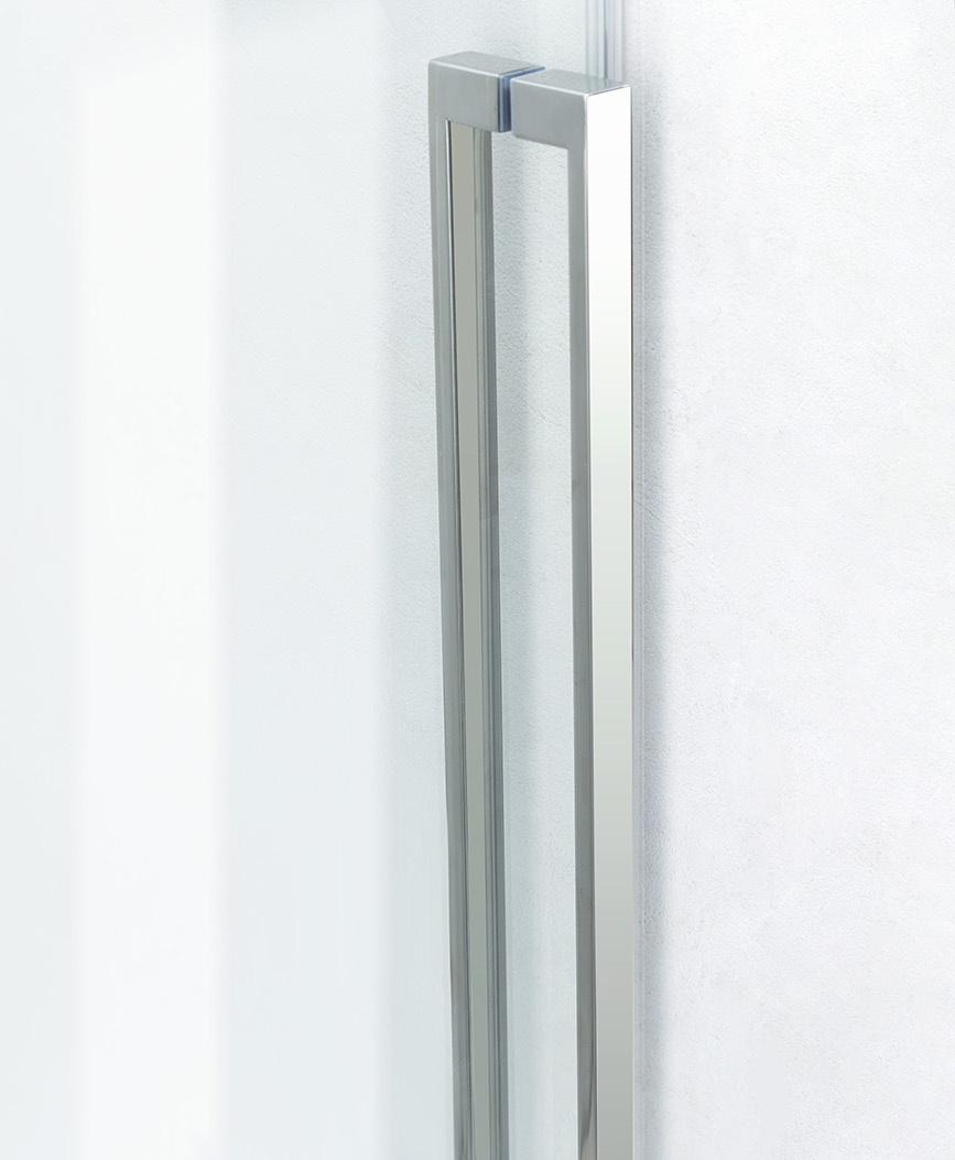 Душевой уголок - Cezares, Duet, 80x130x195 см, SOFT-M-AH-1-130/80-C-Cr / DUET SOFT-M-AH-1-130/80-C-Cr