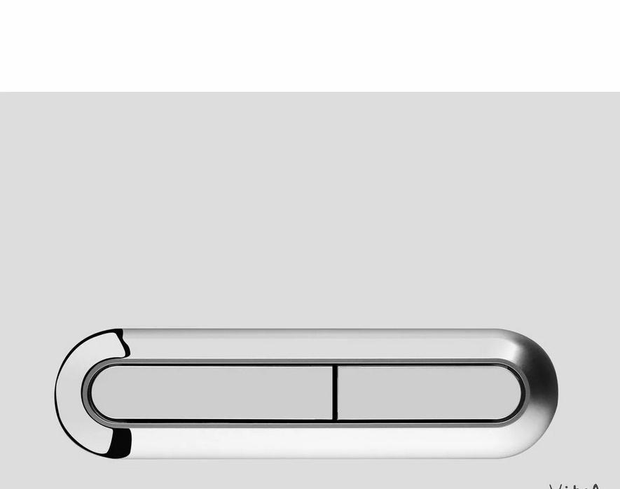 Vitra Integra Round, Унитаз подвесной с инсталляцией и кнопкой, 9856B003-7206