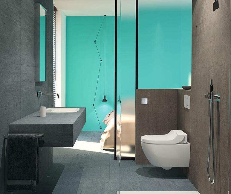 Geberit AquaClean Tuma Comfort, Унитаз подвесной, 146.294.11.1