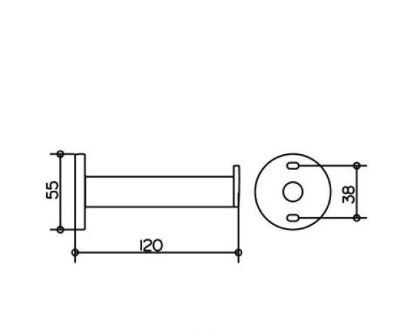 Keuco Plan, Держатель для запасных рулонов, 14963 010000 / 14963010000