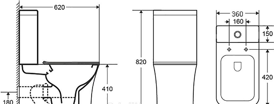 Grossman Classic, Унитаз компакт, GR-4467S