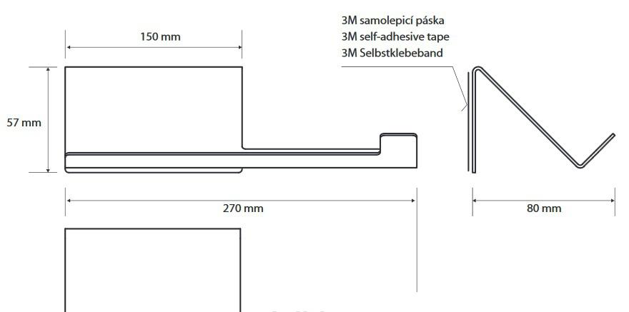 Bemeta Niva, Держатель туалетной бумаги, 101104015