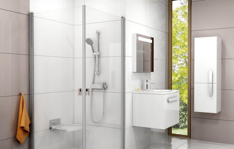 Душевая дверь - Ravak, Chrome, 90x90x195 см, 1QV70101Z1