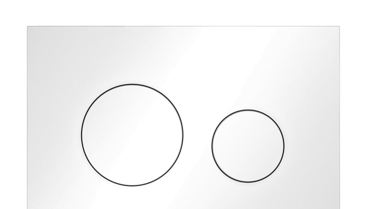 Tece Loop, Унитаз подвесной с инсталляцией и кнопкой, K440920.WC2