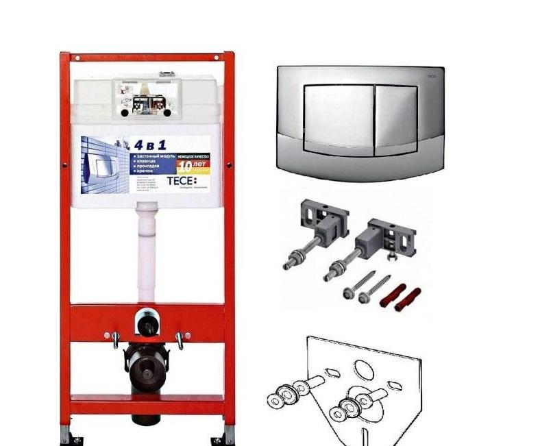 Инсталляция для унитаза - Tece, Amibia, 16x50x112 см, 9400405