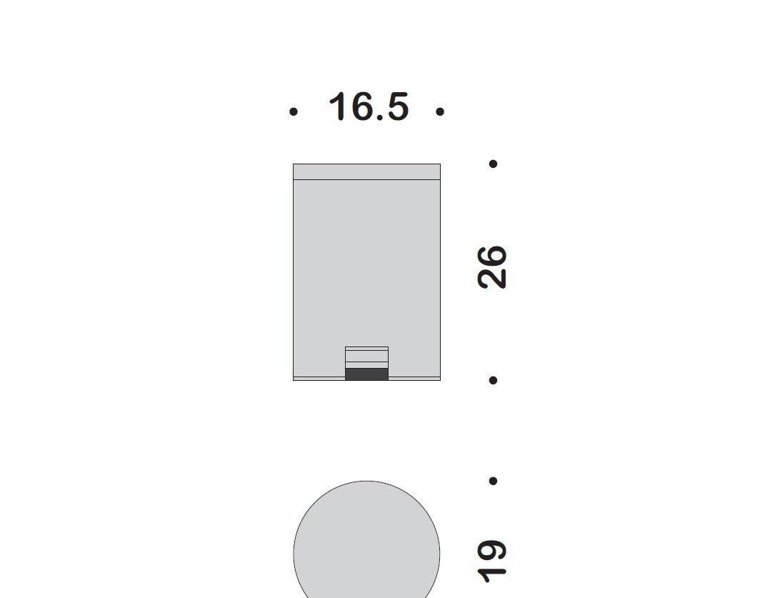 Colombo Hotel Collection, Мусорное ведро, B9962.IL