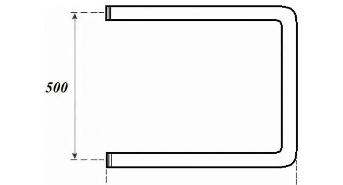 Полотенцесушитель водяной - Point, без коллекции, 11.4x50x40 см, PN35554