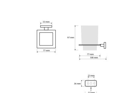 Bemeta NIKI, Стакан, 153110052