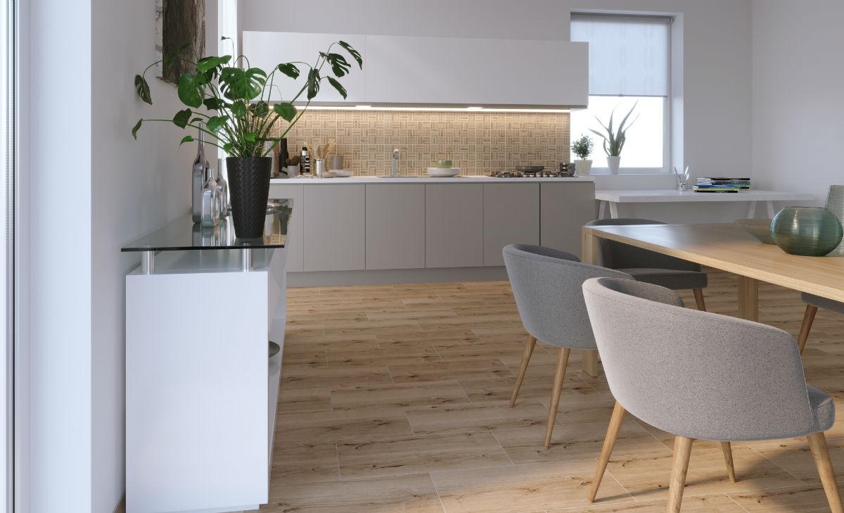 Картинка Cersanit Woodhouse, Ступень, 29.7x59.8 см