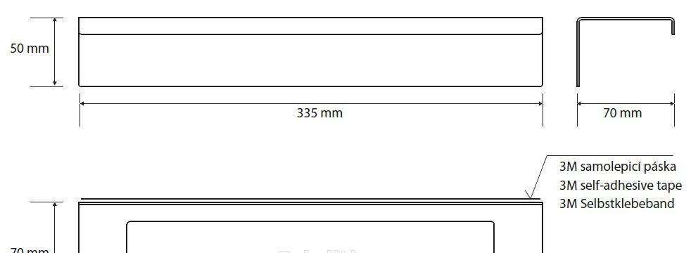 Bemeta Niva, Полотенцедержатель, 101112135