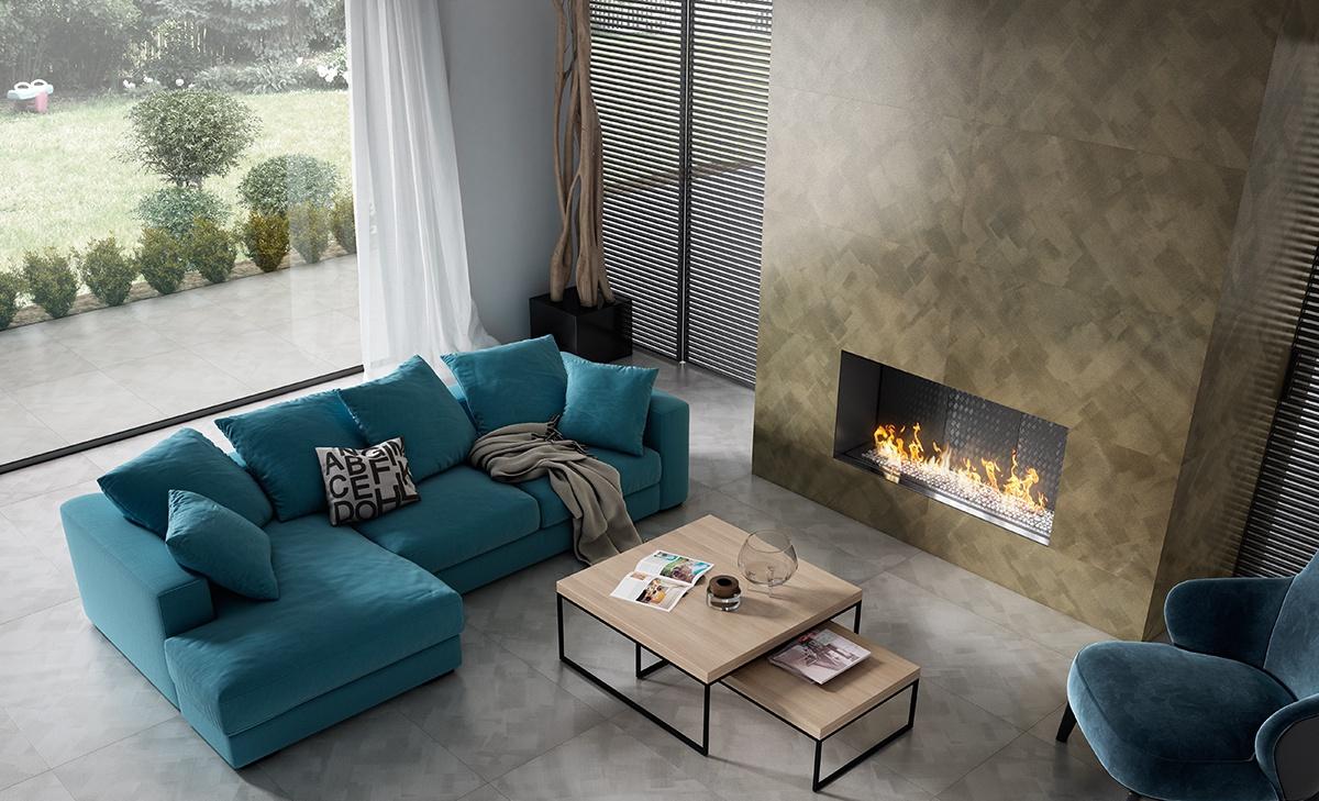 Картинка Apavisa Aluminium, Керамогранит, 59.55x119.3 см