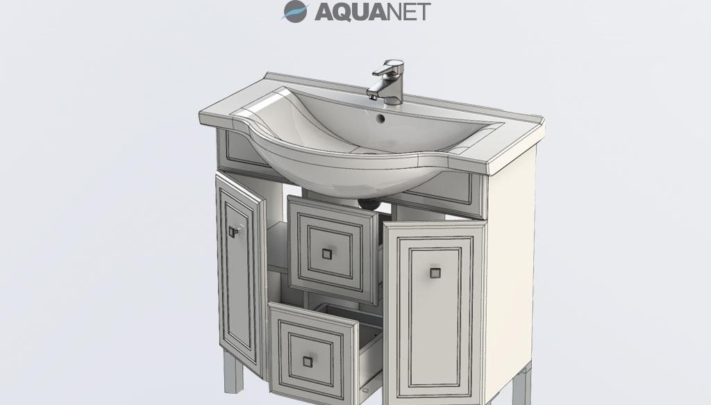 Aquanet Стайл, Тумба для раковины, 00181502