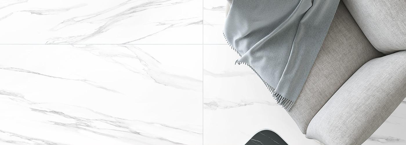 Картинка Delacora Statuario, Керамогранит, 60x60 см