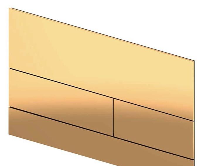 Кнопка смыва - Tece, Square II, 3x22x15 см, 9240839